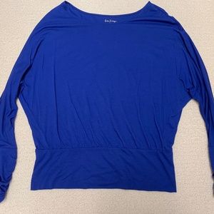 Lilly Pulitzer Solid Blue top